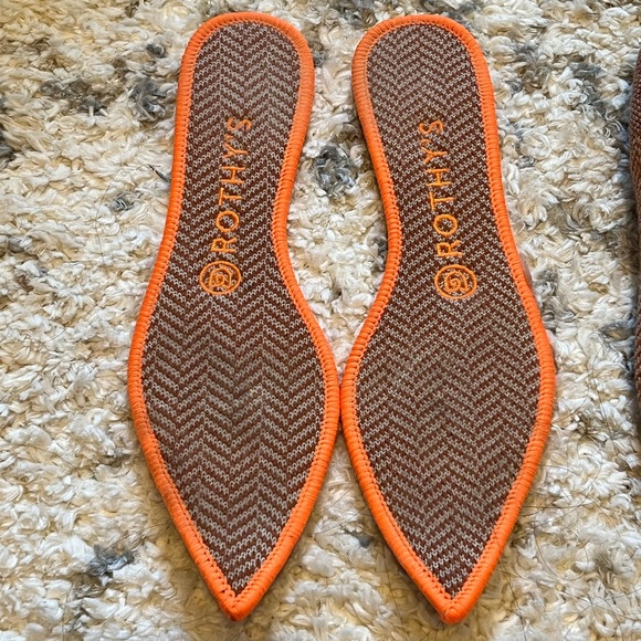 Rothy’s Camel Herringbone Merino Points - EUC - 7.5 - Picture 4 of 5